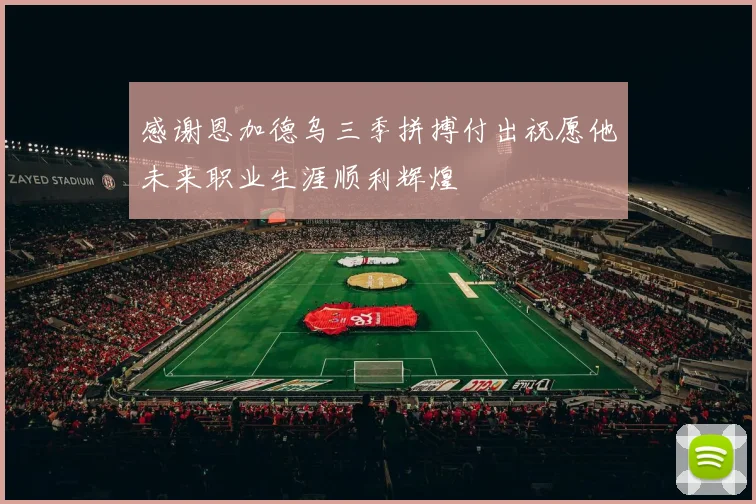 感谢恩加德乌三季拼搏付出祝愿他未来职业生涯顺利辉煌